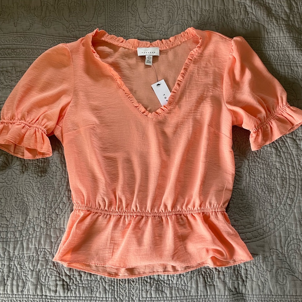 Peach Top Shop Blouse